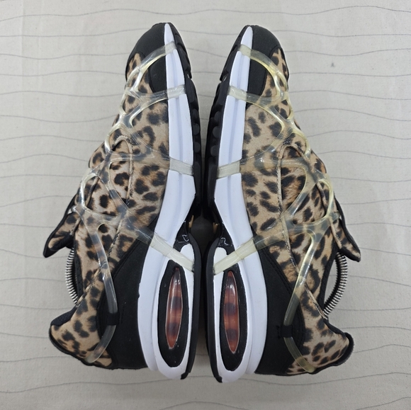 Nike Mens Air Kukini De Leopard Print Tan Black Running Shoes DJ6418-001 Sz 9 - Picture 7 of 12